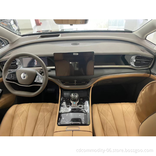 7 seater New Energy Vehicle 4WD Electric Car MPV Tengshi D9 BYD  DENZA D9 dm-i 2023